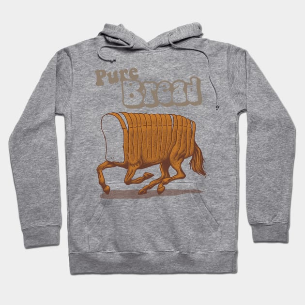 Pure Bread Hoodie by Vincent Trinidad Art